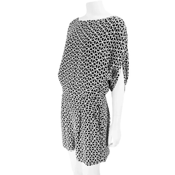 DVF "Soleil" Printed Crepe Romper, size 8 - Picture 1 of 12